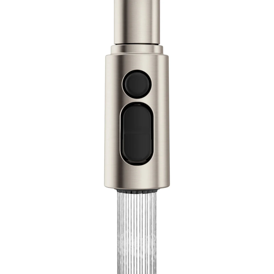 Moen - Robinet de cuisine à poignée unique et douchette extractible Nilain