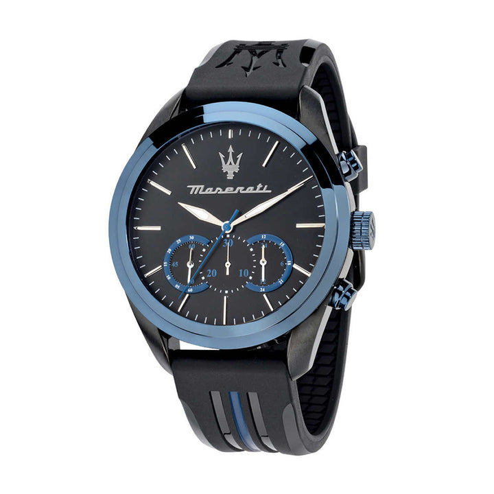 Maserati Traguardo Black Dial Watch