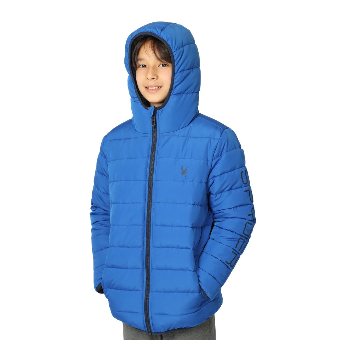 Spyder - Manteau matelassé doublé en sherpa