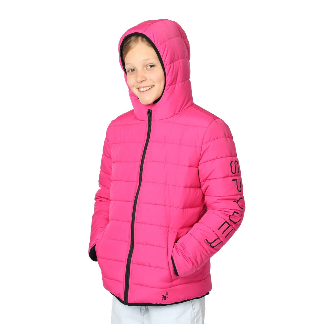 Spyder - Manteau matelassé doublé en sherpa