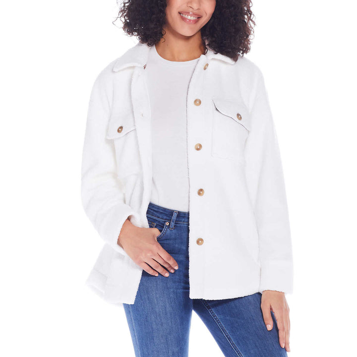 Weatherproof - Chemise Sherpa boutonnée sur le devant