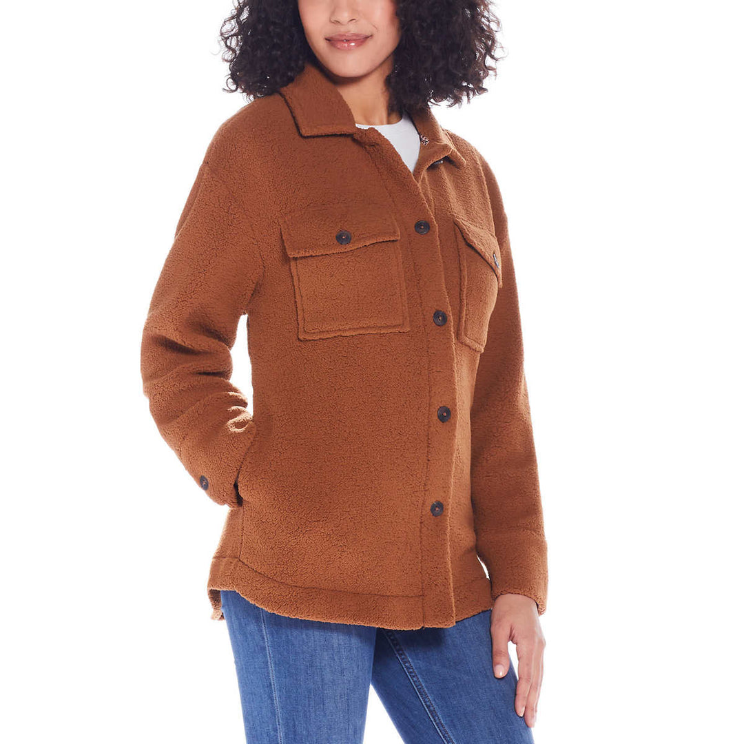Weatherproof - Chemise Sherpa boutonnée sur le devant