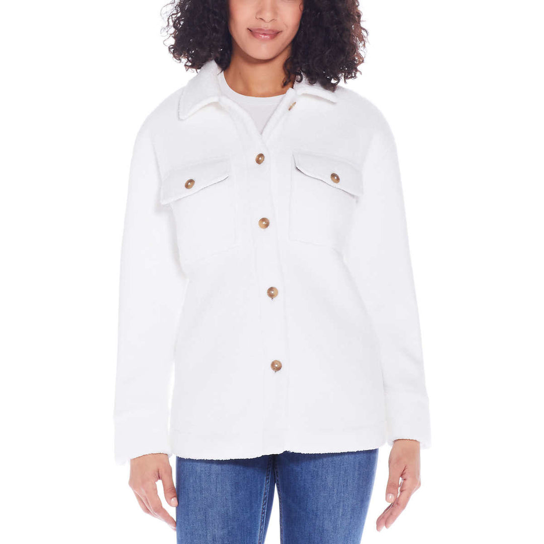 Weatherproof - Chemise Sherpa boutonnée sur le devant