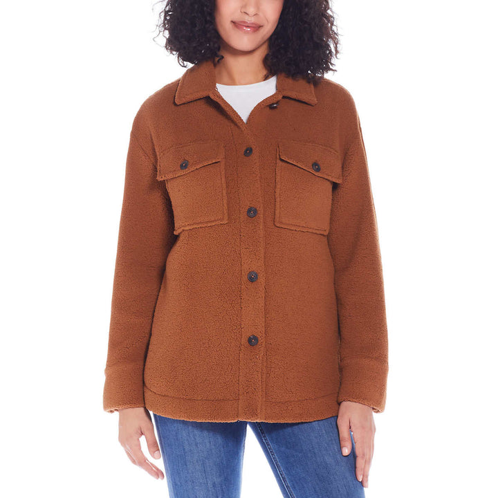 Weatherproof - Chemise Sherpa boutonnée sur le devant