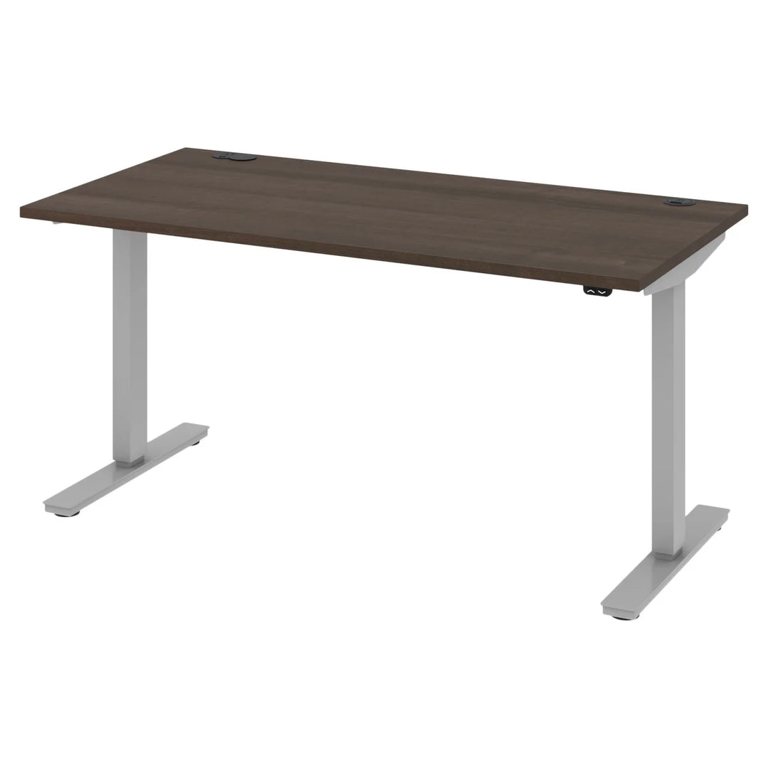 Bestar - Bureau assis-debout 74,9 cm × 150,6 cm (29,5 po × 59,3 po)