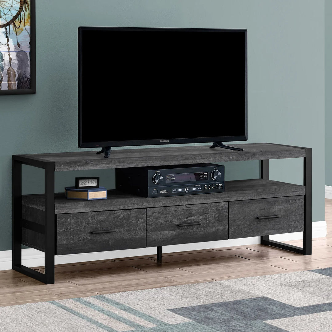 Monarch Specialties - Meuble de 152,4 cm (60 po) pour téléviseur Bria