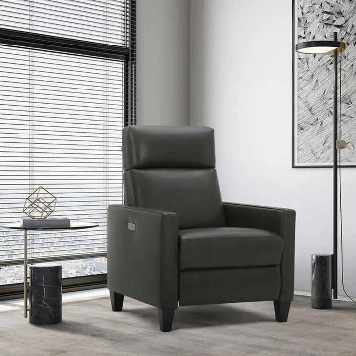 Gilman Creek Furniture Power Recliner with Manual Headrest