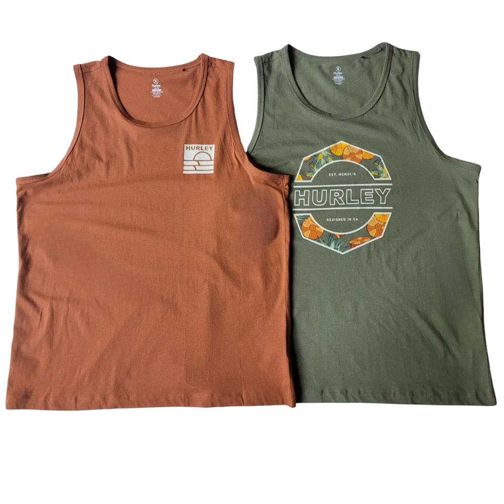 Hurley - Haut sans manches, paquet de 2