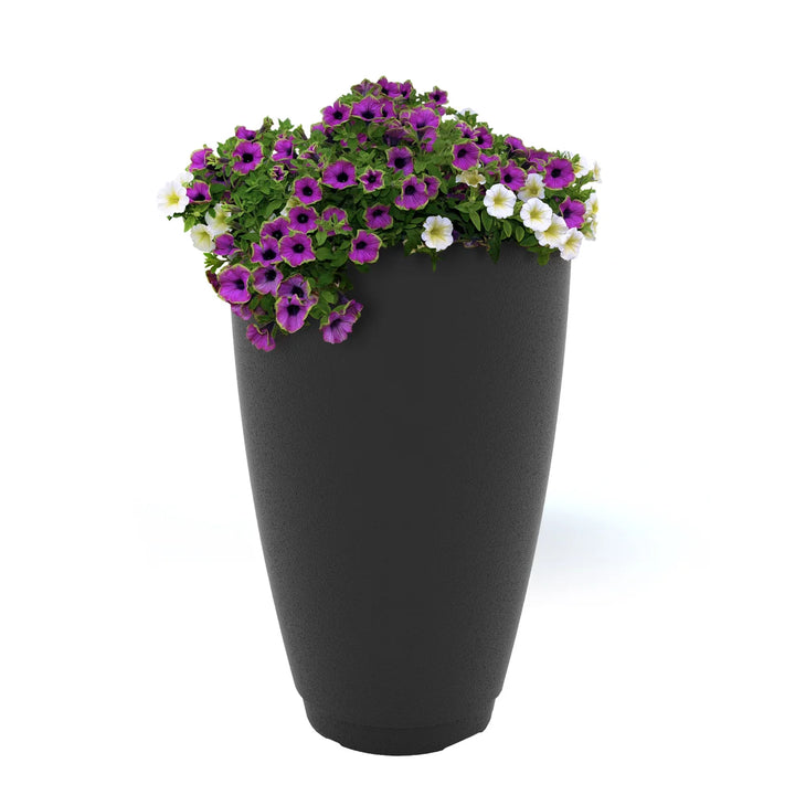 Caprio Tall Planter - Black