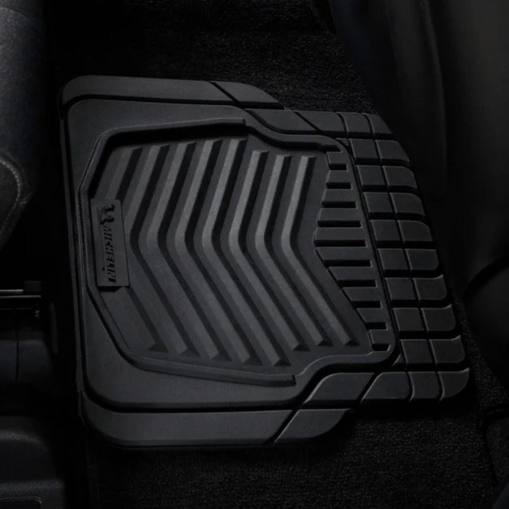 Michelin - Recycled Car Mats, 4 Pieces, Black