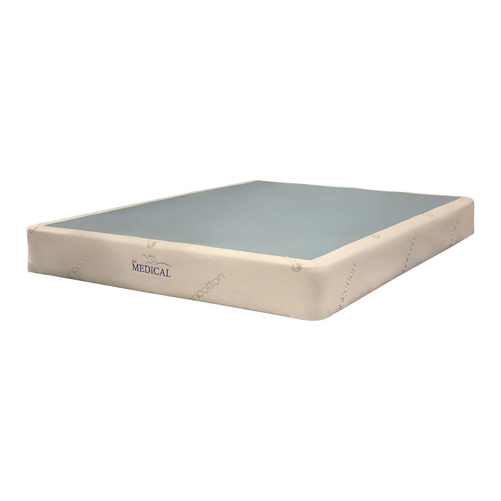 NSC Medical - Natural Upholstered Box Spring Base 22.9 cm (9 in)