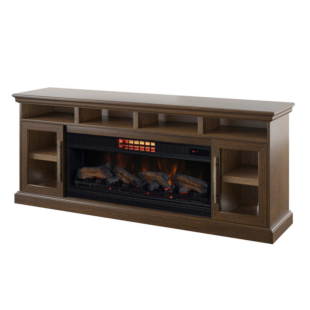 Tresanti Maxwell - Meuble-foyer audiovidéo moderne de 188 cm (74 po)