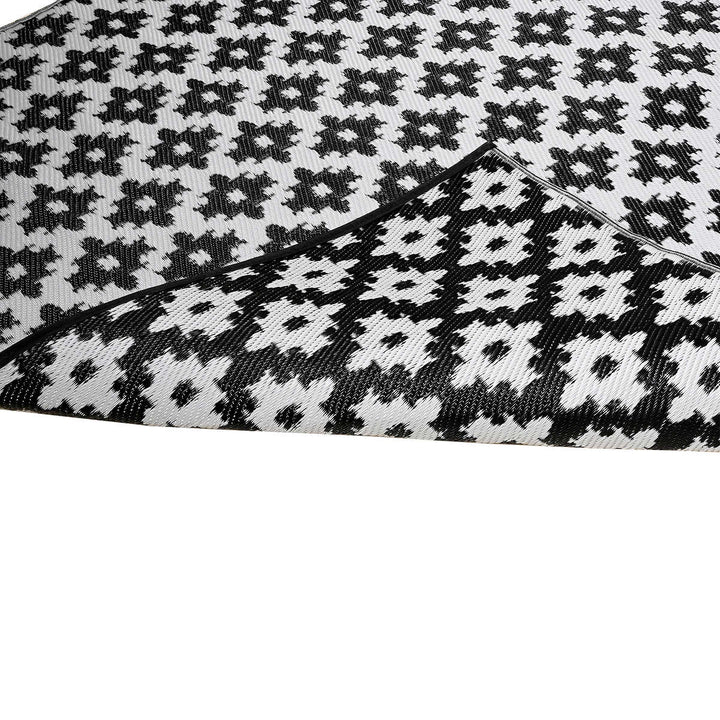 Viana Bahamas Collection Sequence Indoor/Outdoor Reversible Area Rug