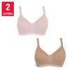 Calvin Klein - Soutien-gorge sans coutures, paquet de 2