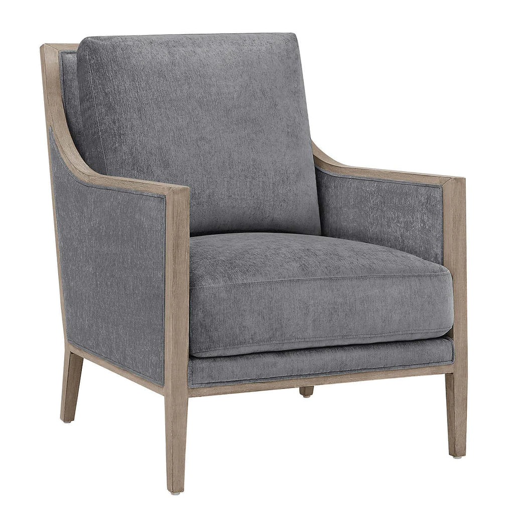 Thomasville - Chaise d'appoint moderne en tissu
