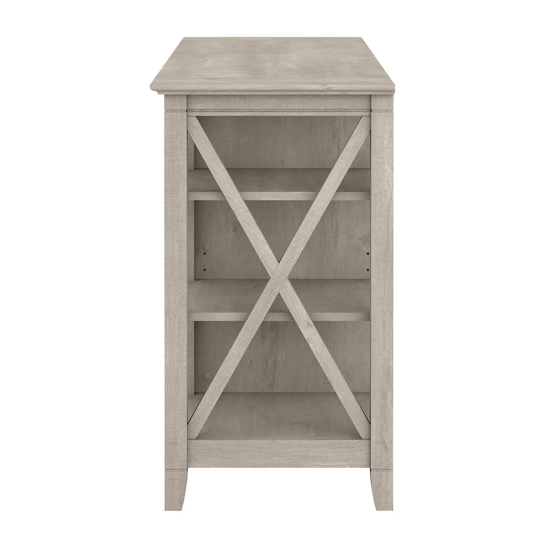 Bush Furniture - Meuble TV haut contemporain Key West 152,4 cm (60 po)