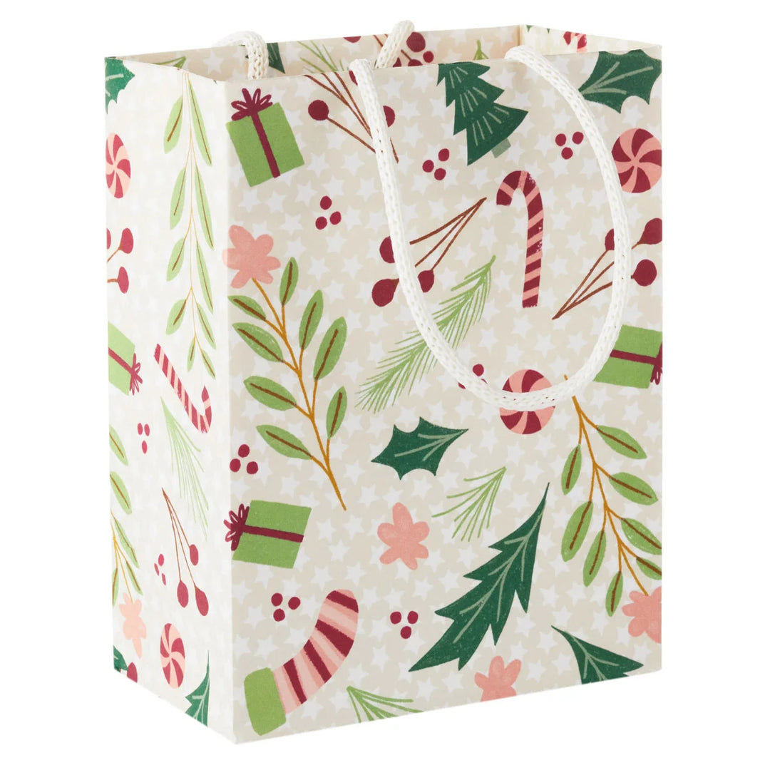Hallmark - Sacs-cadeaux holiday recycle, 20 pièces