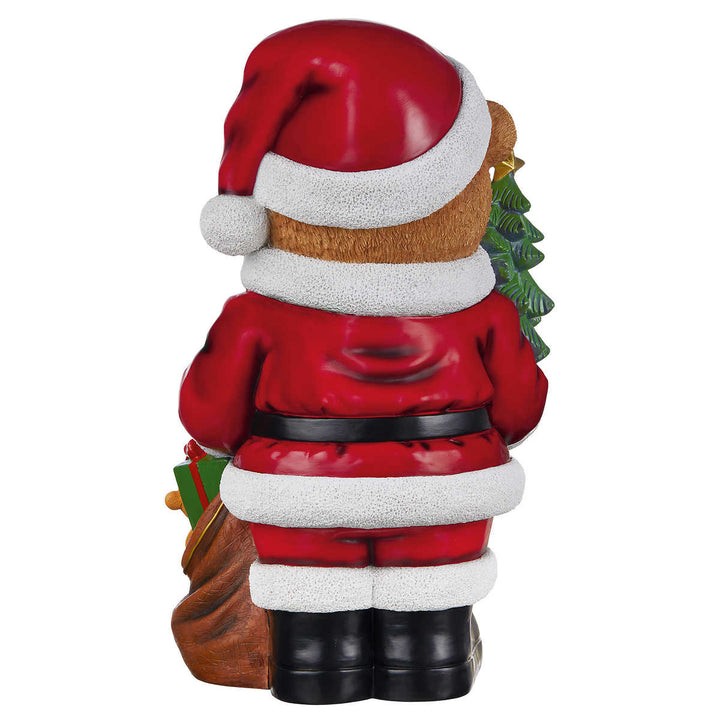 Bear Greeter with Christmas Tree