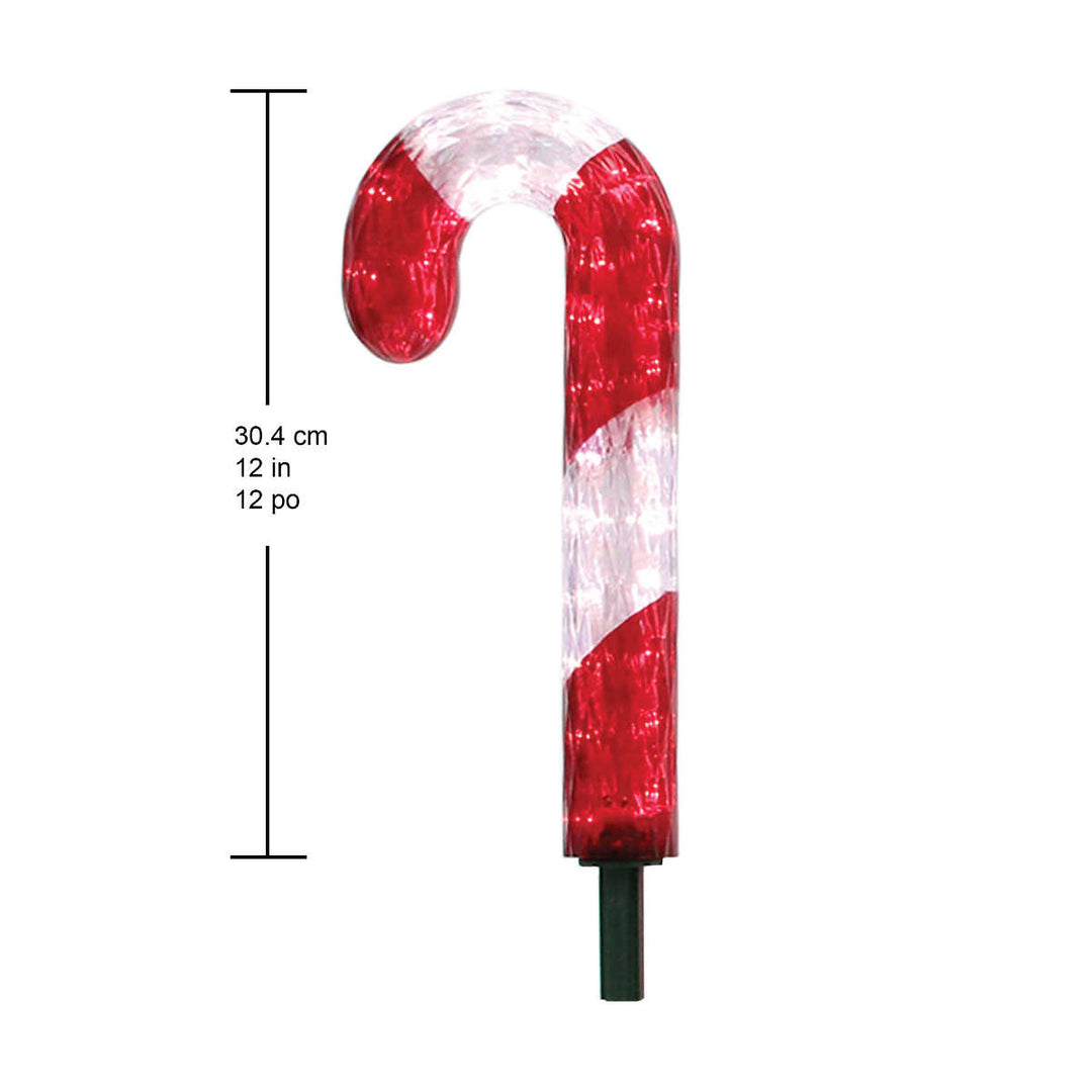 8-Piece Candy Cane Light Set