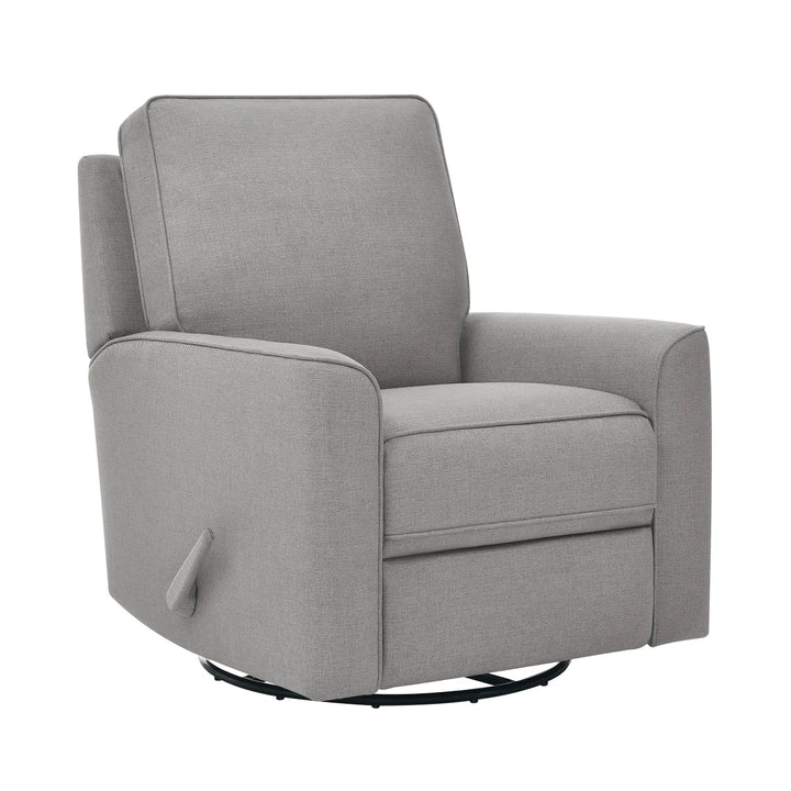 True Innovations Fabric Swivel Glider Recliner