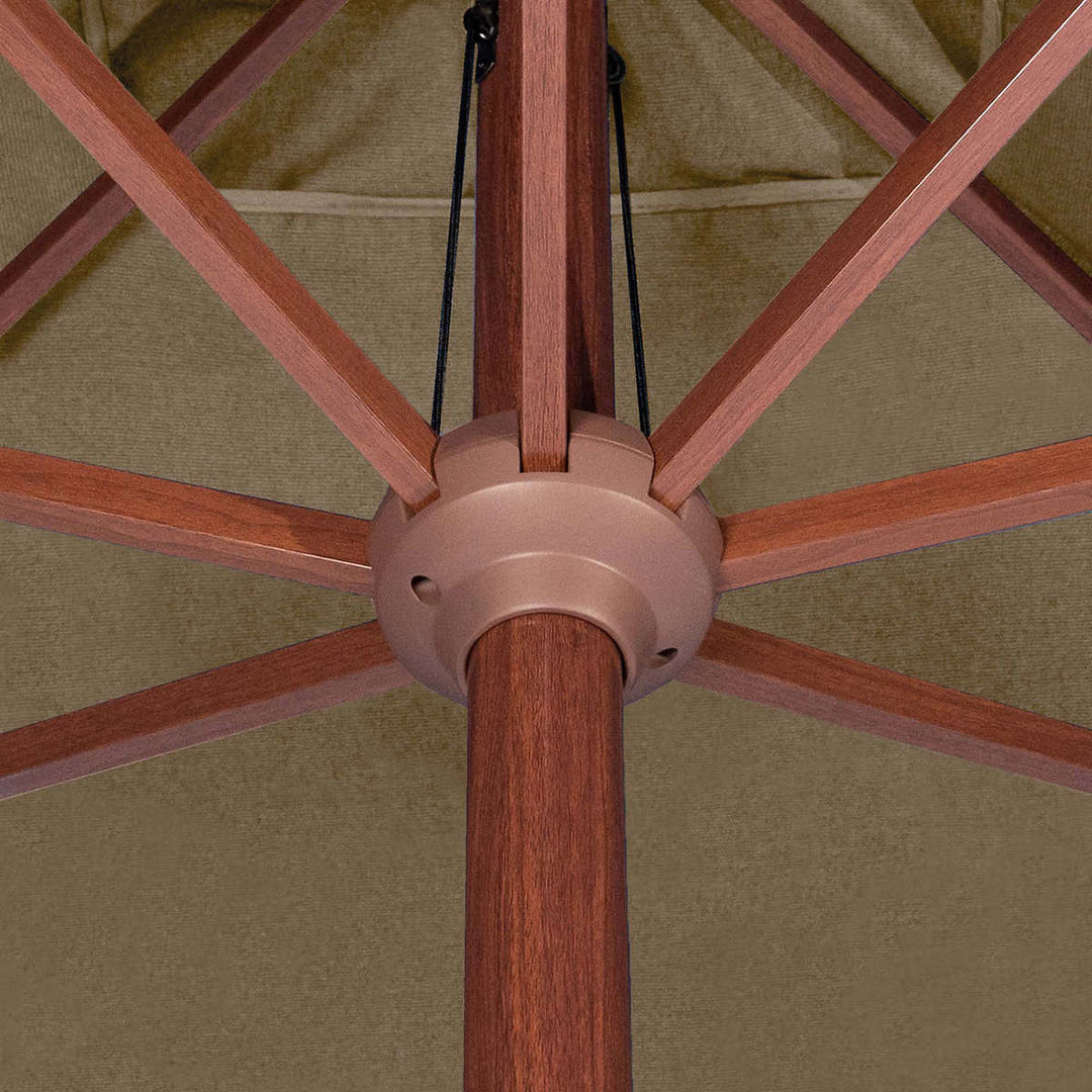 Seasons Sentry - Parasol de marché carrée de 3,04 m (10 pi).