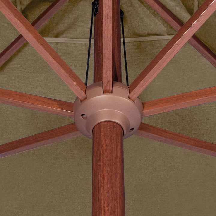 Seasons Sentry - Parasol de marché carrée de 3,04 m (10 pi).