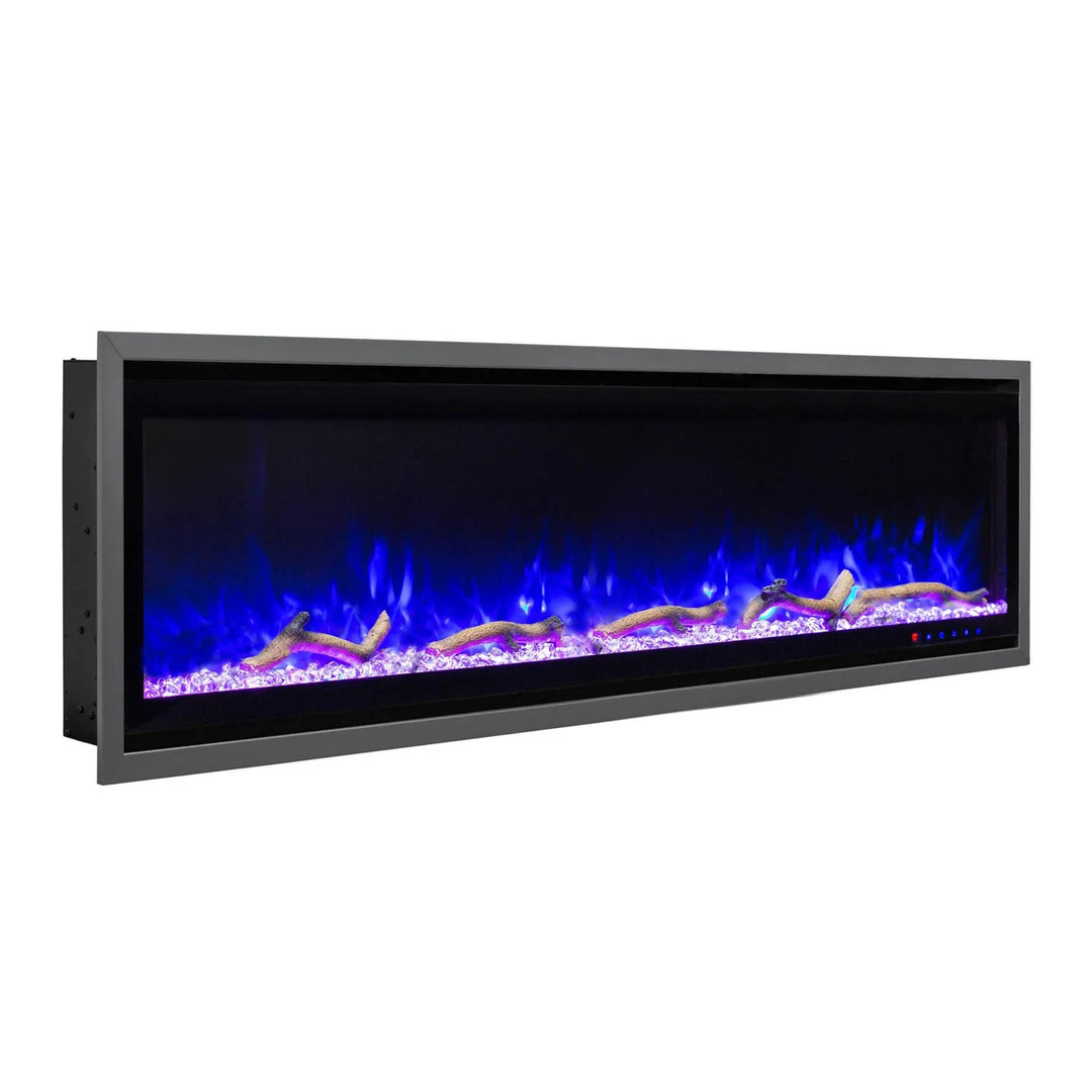 Paramount - Kennedy II 55 in. Wall-Mount Electric Fireplace