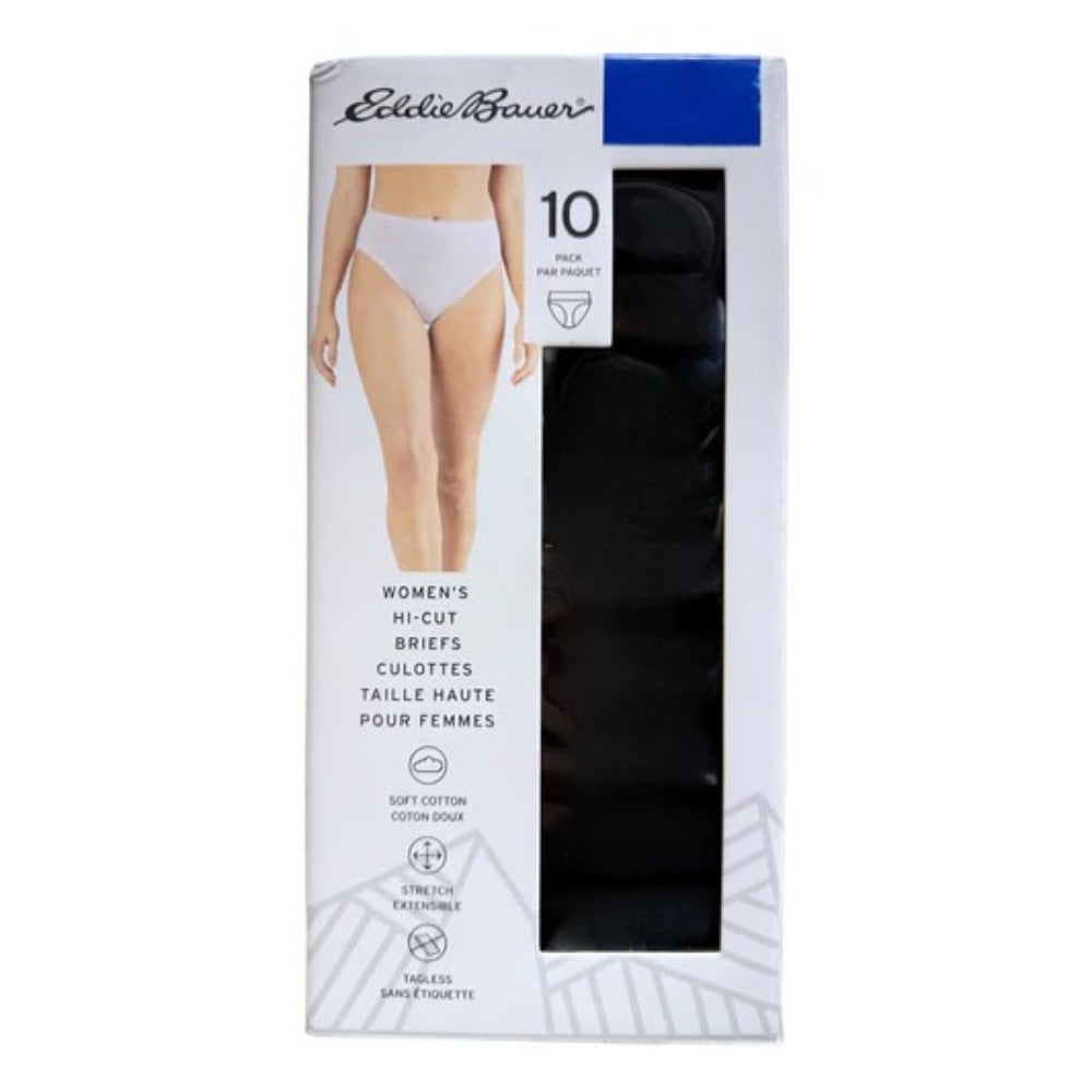 Eddie Bauer Hi-Cut Briefs - 10-Pack