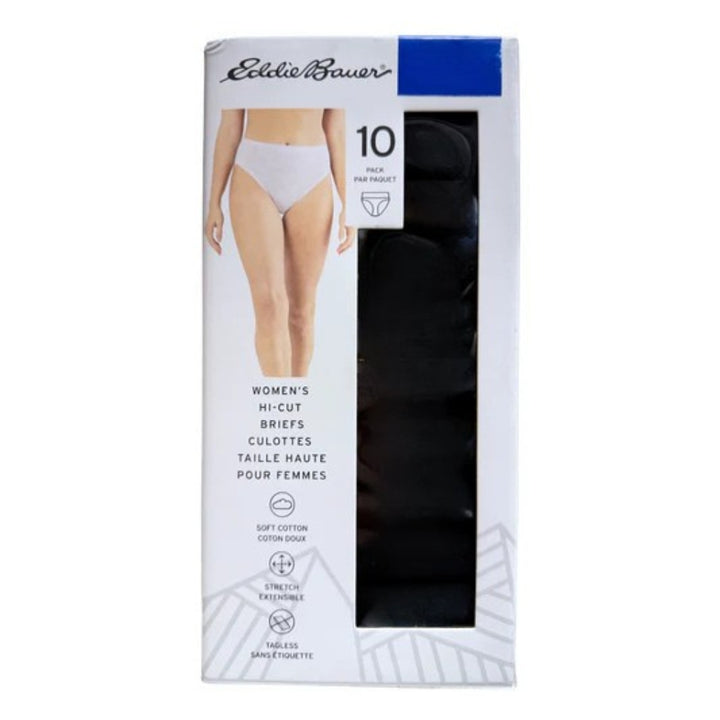 Eddie Bauer Hi-Cut Briefs - 10-Pack