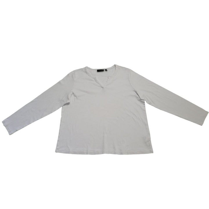 Rafaella V-Neck Sweatshirt