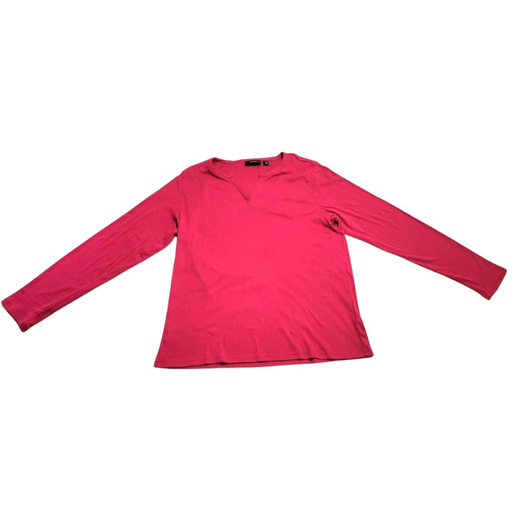 Rafaella V-Neck Sweatshirt