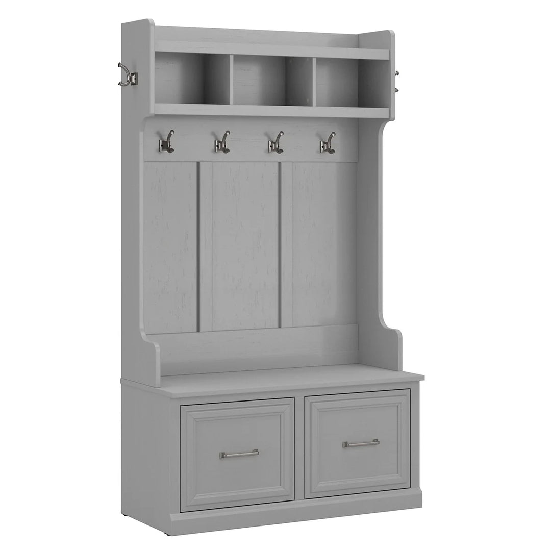 Bush Woodland - Coat Rack and Shoe Bench with Doors