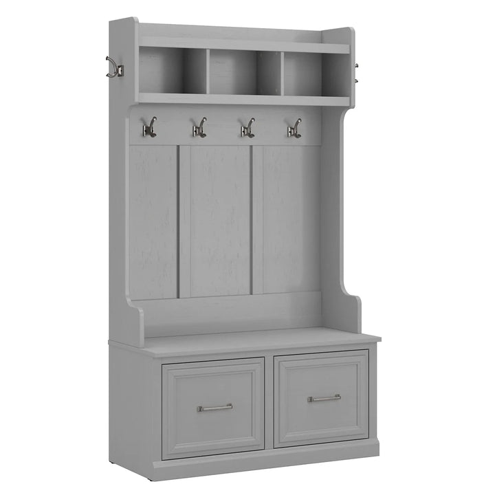 Bush Woodland - Coat Rack and Shoe Bench with Doors