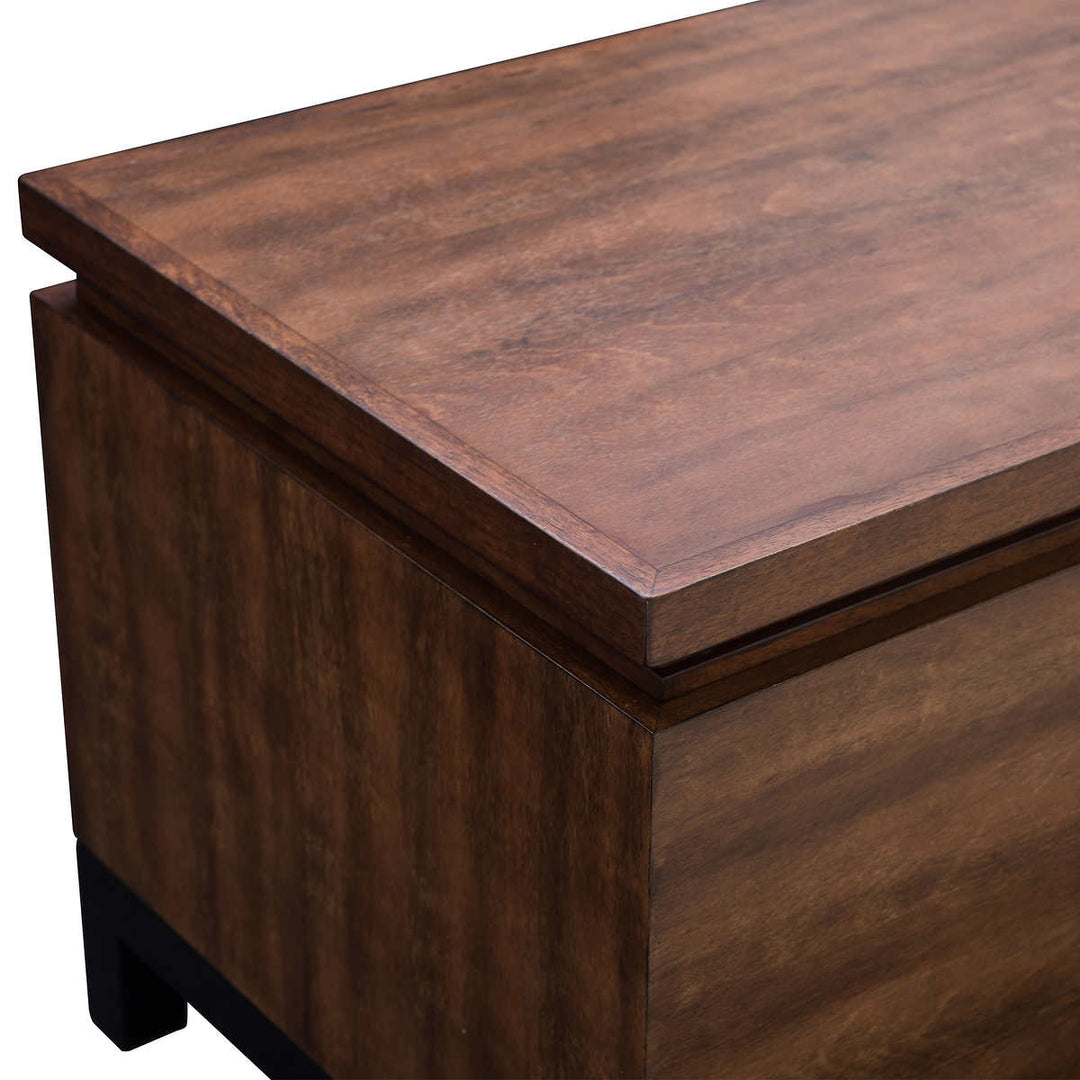 Napa River Furnishings - Banc-coffre en cèdre aromatique Dawson