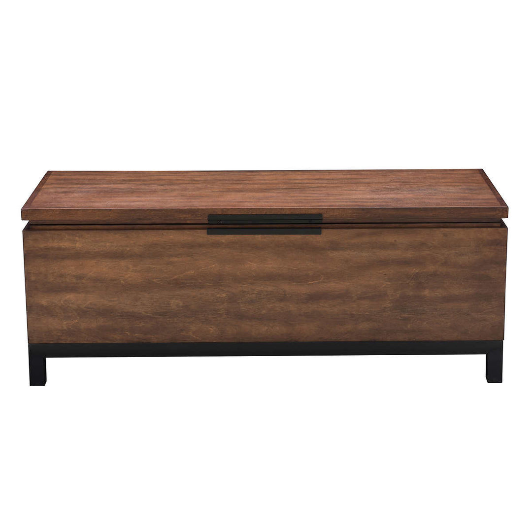 Napa River Furnishings - Banc-coffre en cèdre aromatique Dawson