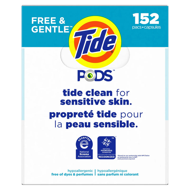 Tide - Détergents à lessive pour peau sensible