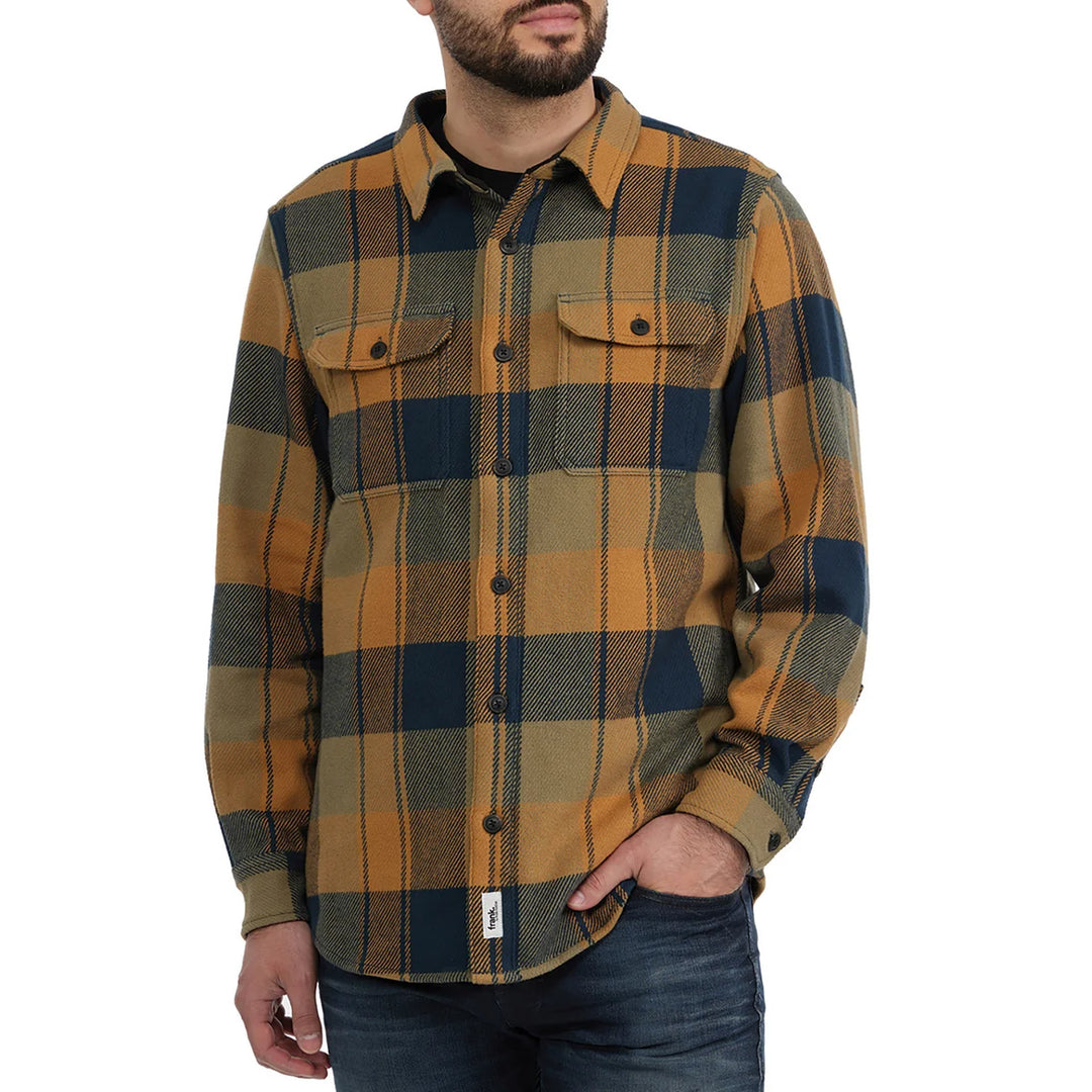 Frank And Oak - Flannel Shirt Jacket