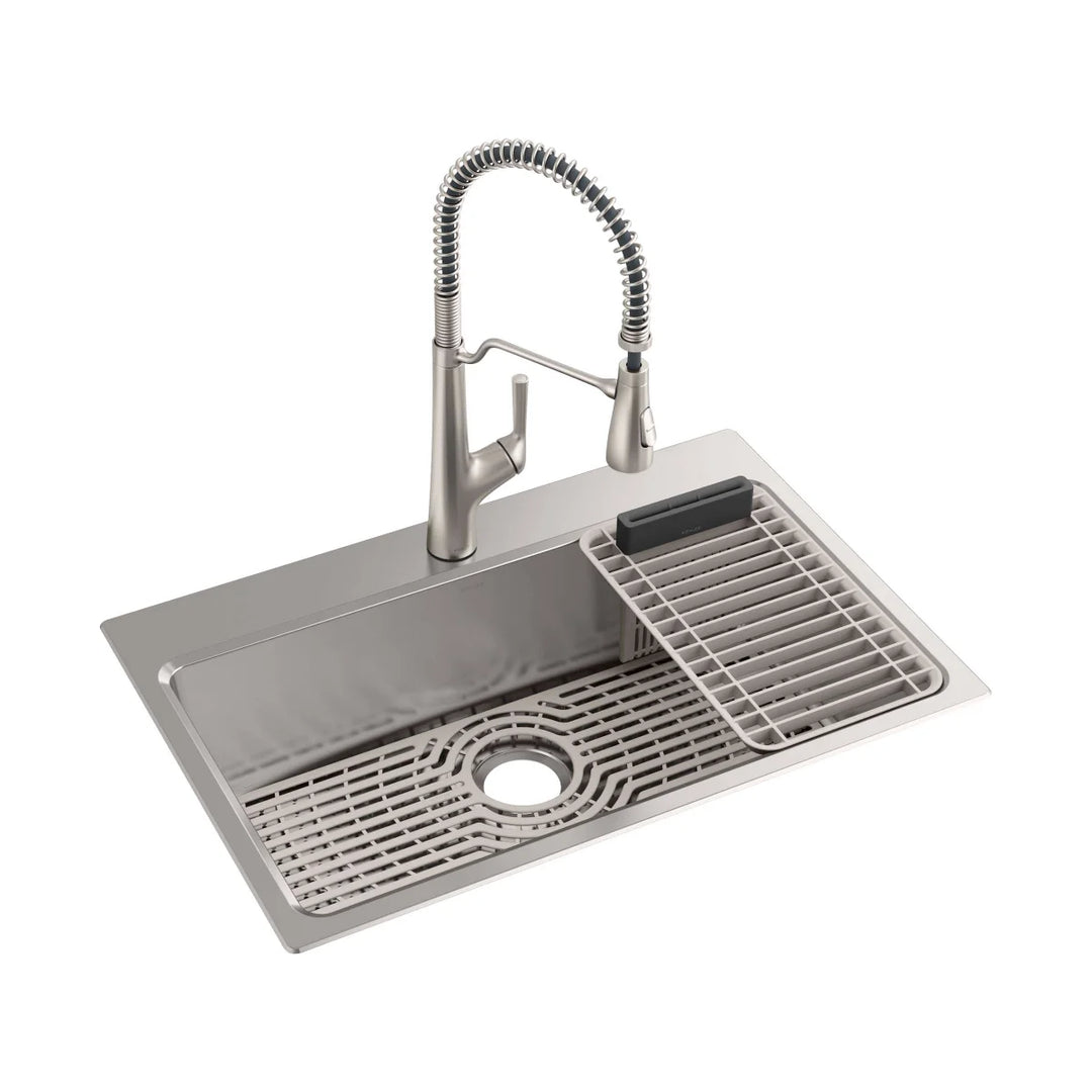 Kohler Pro Function Dual Mount Single Bowl Kitchen Sink Work Station