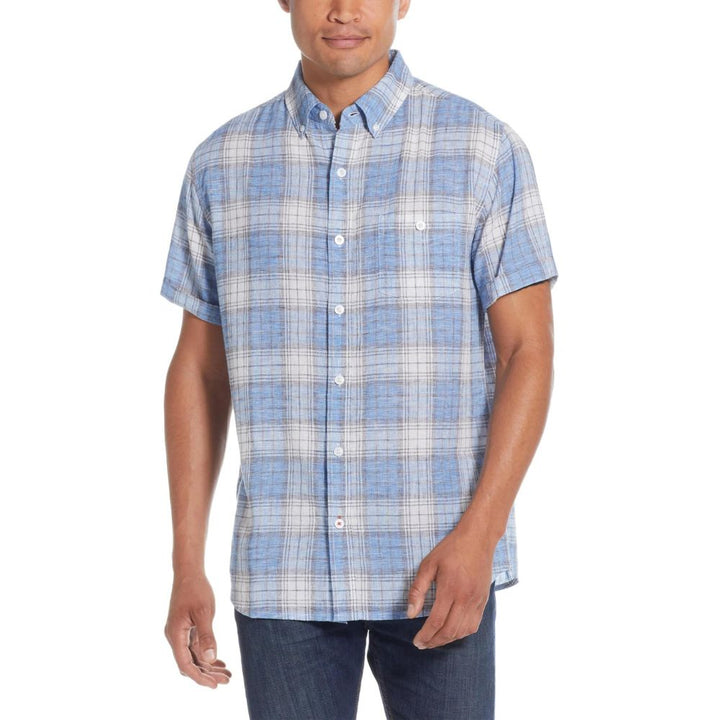Weatherproof - Chemise en mélange de lin vintage