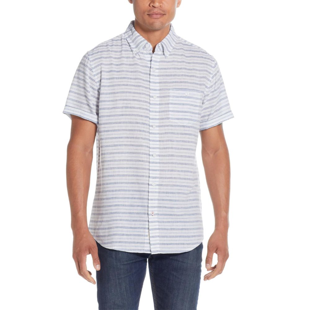 Weatherproof - Chemise en mélange de lin vintage