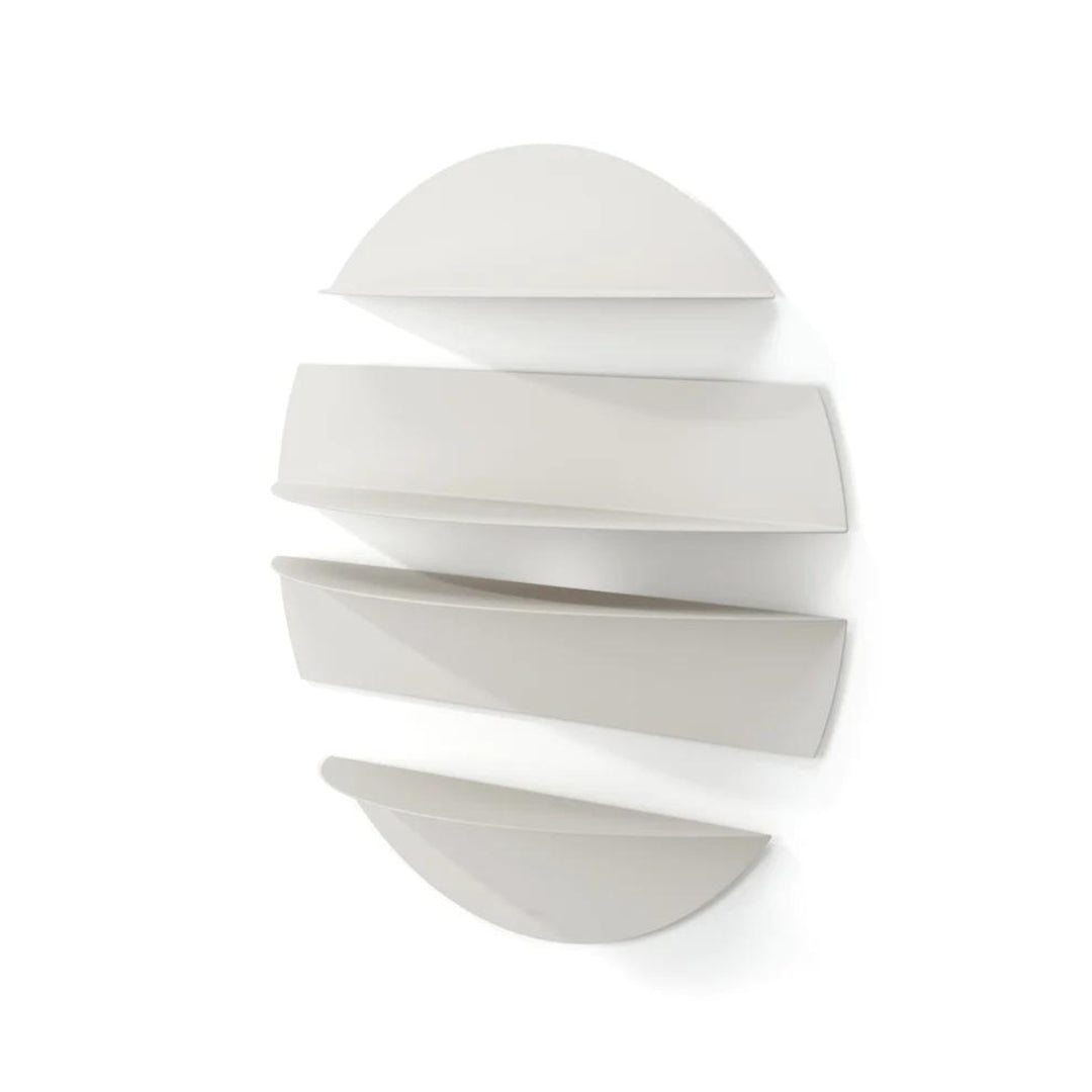 Umbra Solis Moon Metal Floating Wall Shelf
