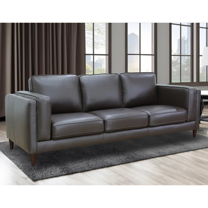 Kingsdown - Sofa en cuir pleine fleur