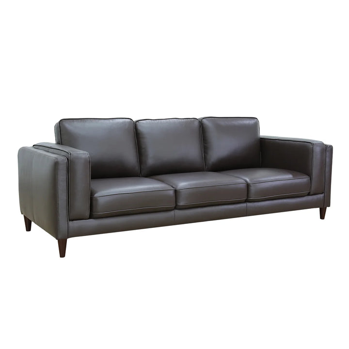 Kingsdown - Sofa en cuir pleine fleur