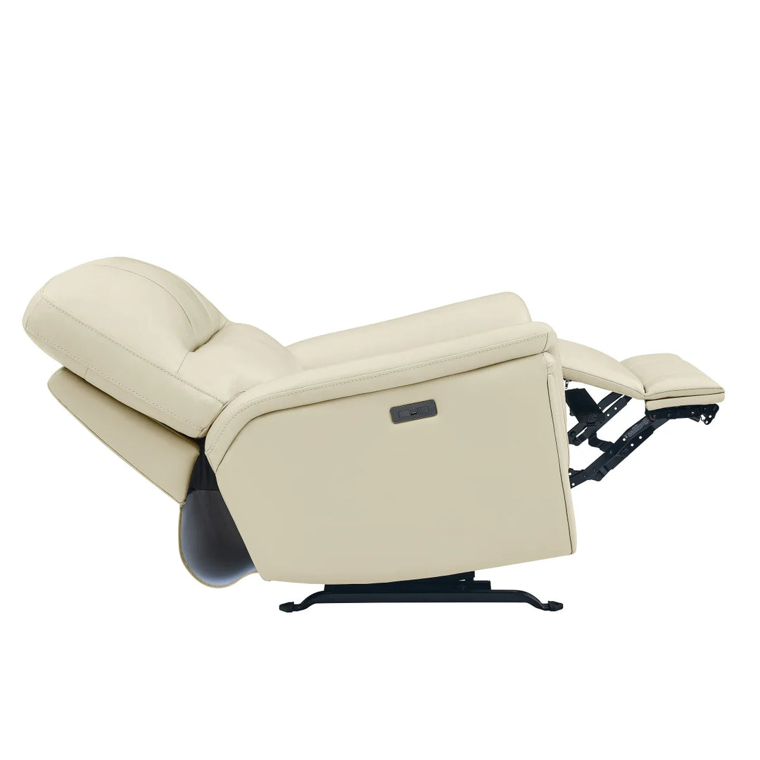 BarcaLounger – Fauteuil à inclinaison motorisé en cuir pleine fleur