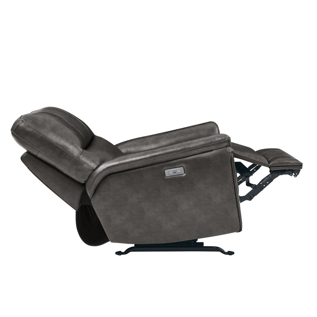 BarcaLounger – Fauteuil à inclinaison motorisé en cuir pleine fleur