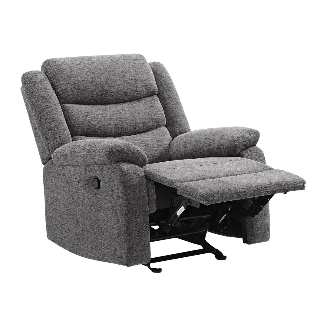 Northbridge Home - Fauteuil inclinable à bascule en tissu Oliver