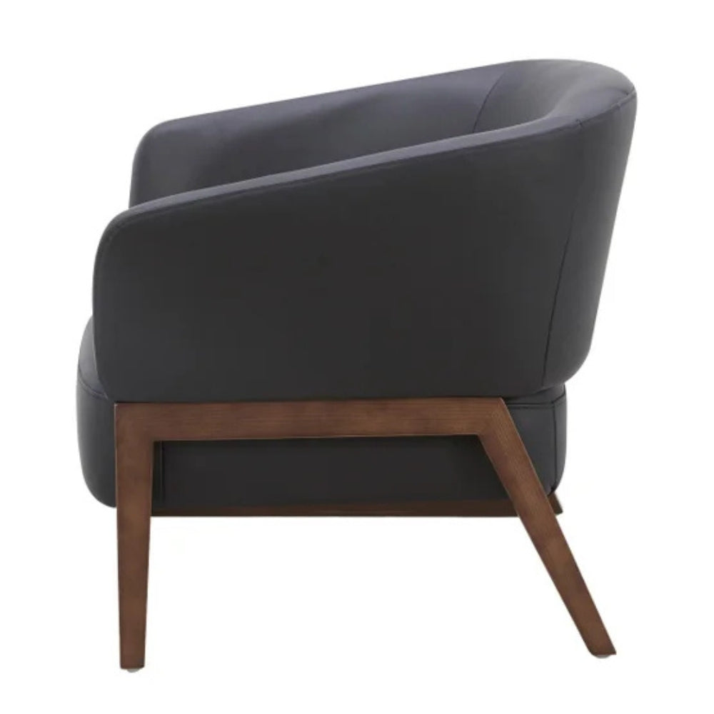 Aiden & Ivy - Fauteuil en cuir pleine fleur