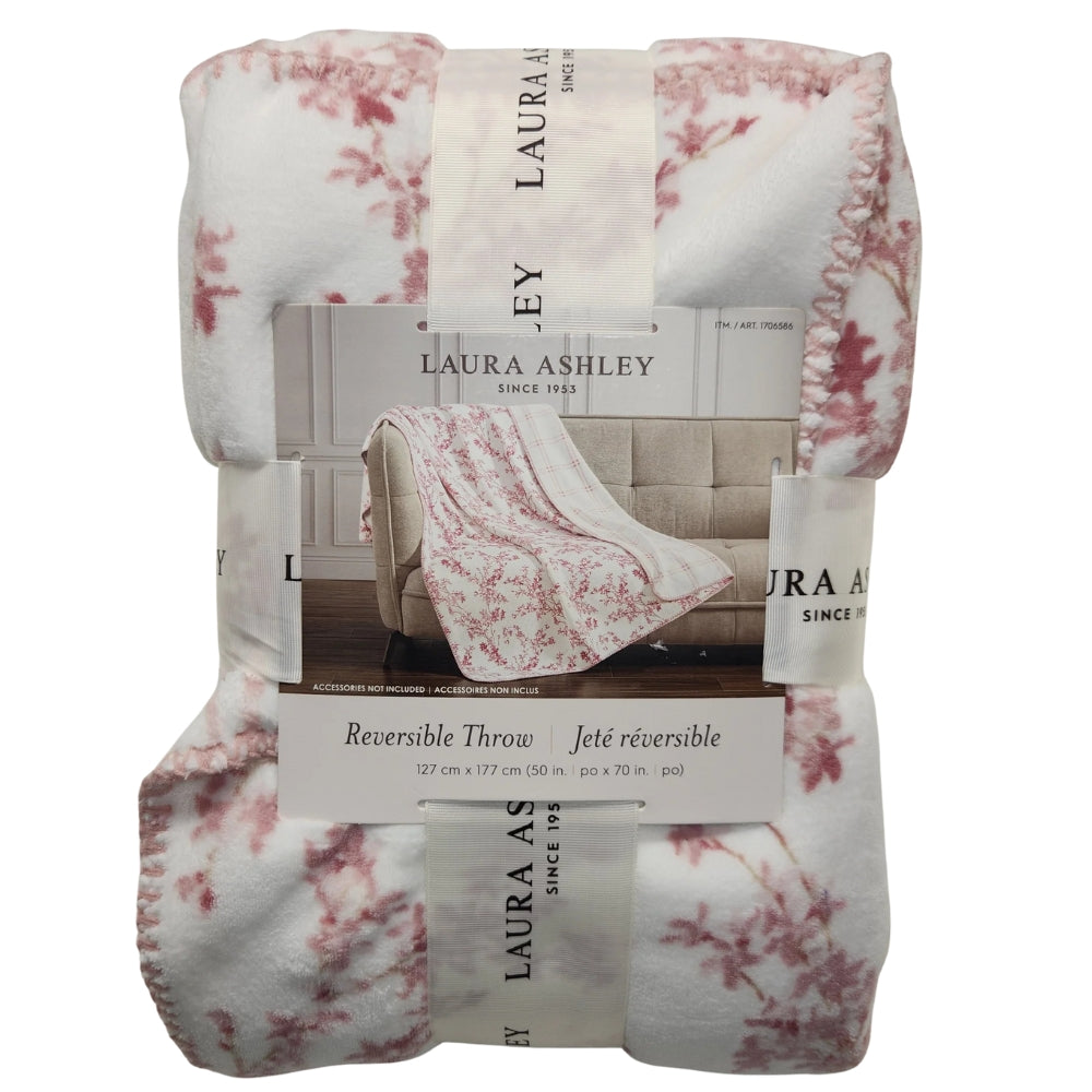 Laura Ashley - Jeté réversible