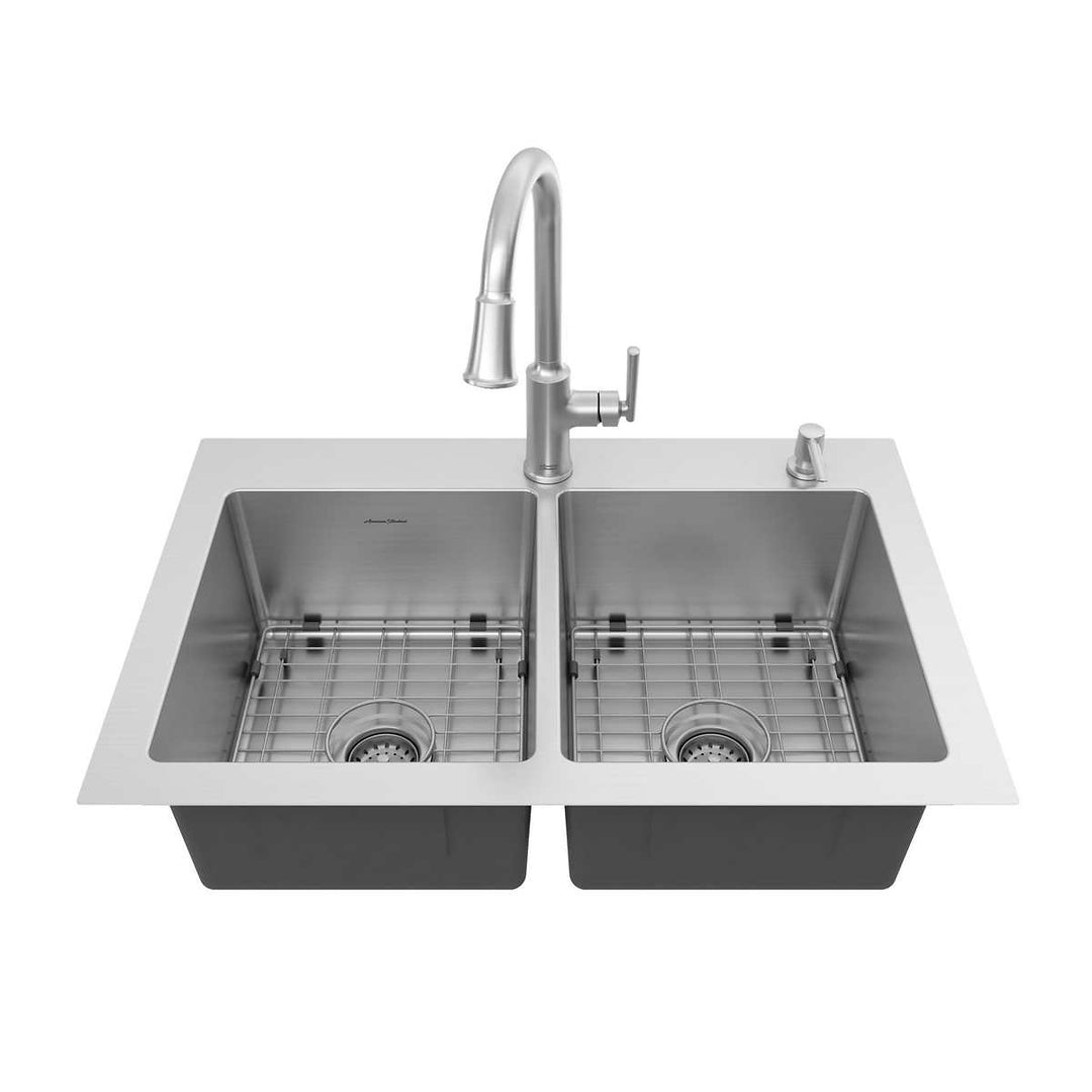 American Standard Kitchen Sink With Pull-down Faucet