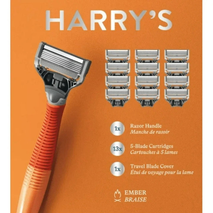 Harry's Truman Razor Handle + 13 Cartridges